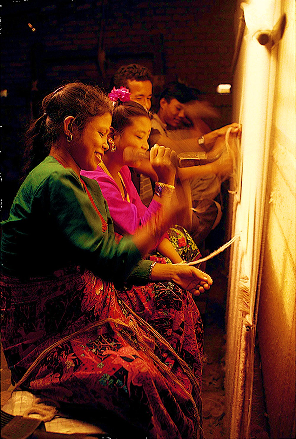 Carpet weaving from COTO’s original presentation